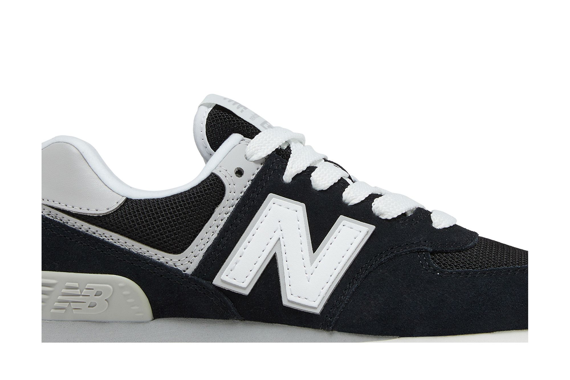 Buy Wmns 574+ 'Black White' - WL574ZSA | GOAT