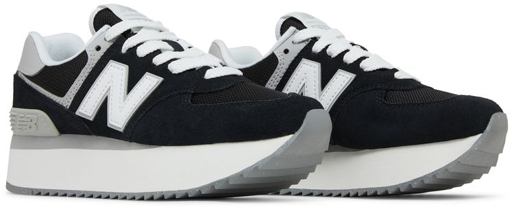New Balance Wmns 574 Black White