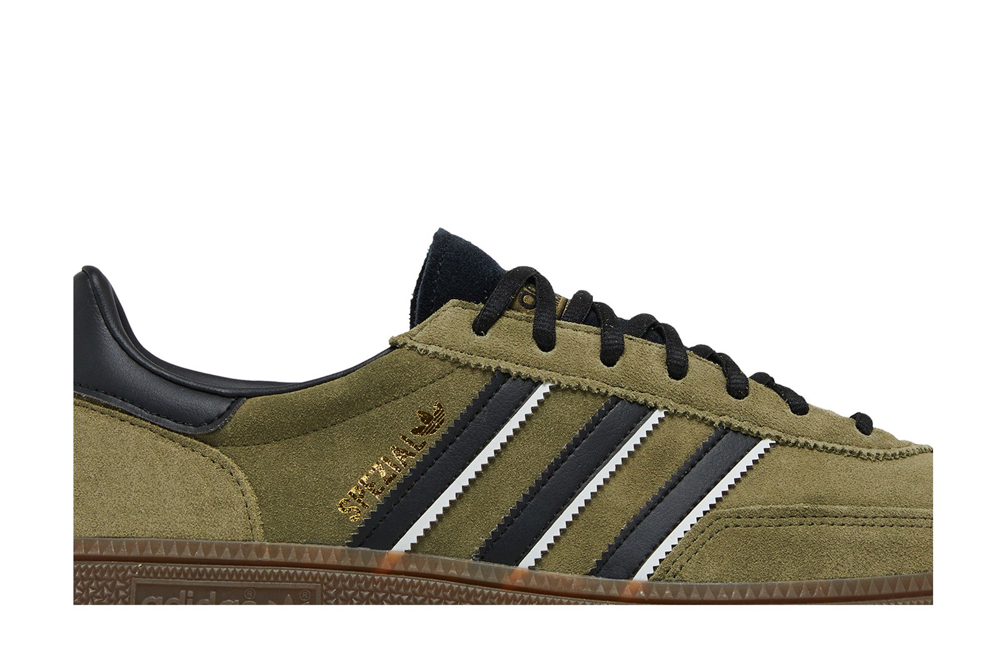 Adidas spezial olive green on sale