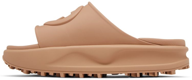 Gucci Sandal Interlocking G   Vintage Camel