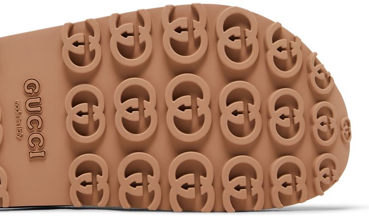 Gucci Sandal Interlocking G   Vintage Camel