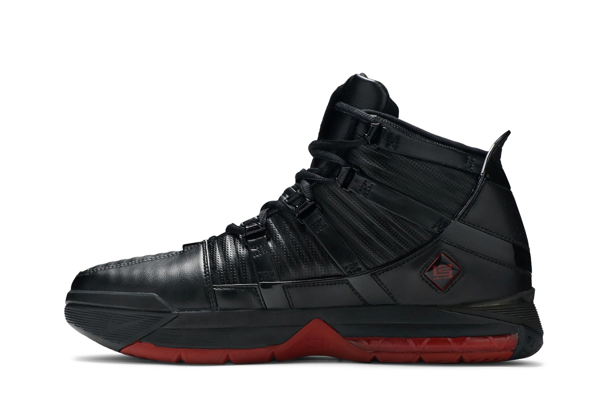 Buy Zoom LeBron 3 Black Crimson 312147 004 GOAT UK