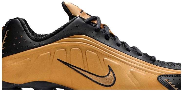 Nike Shox R4 Metallic Gold
