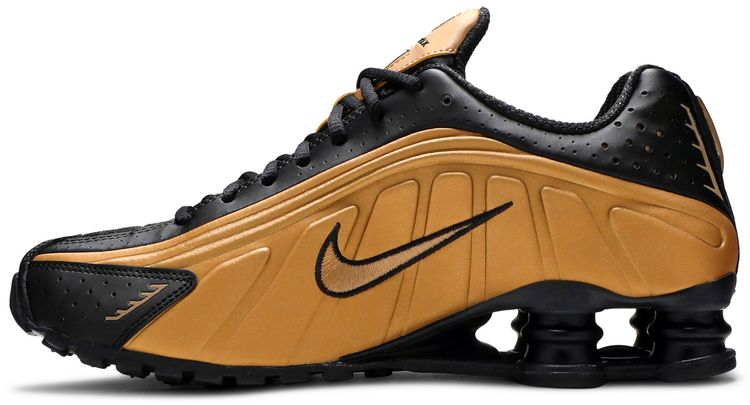 Nike Shox R4 Metallic Gold