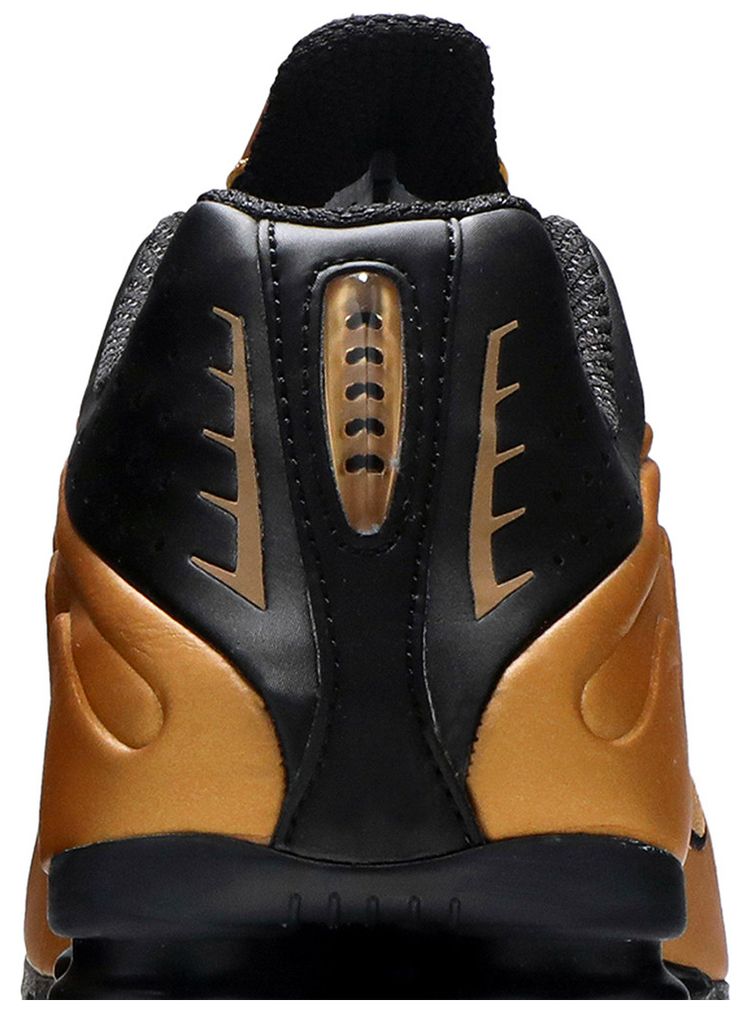 Nike Shox R4 Metallic Gold