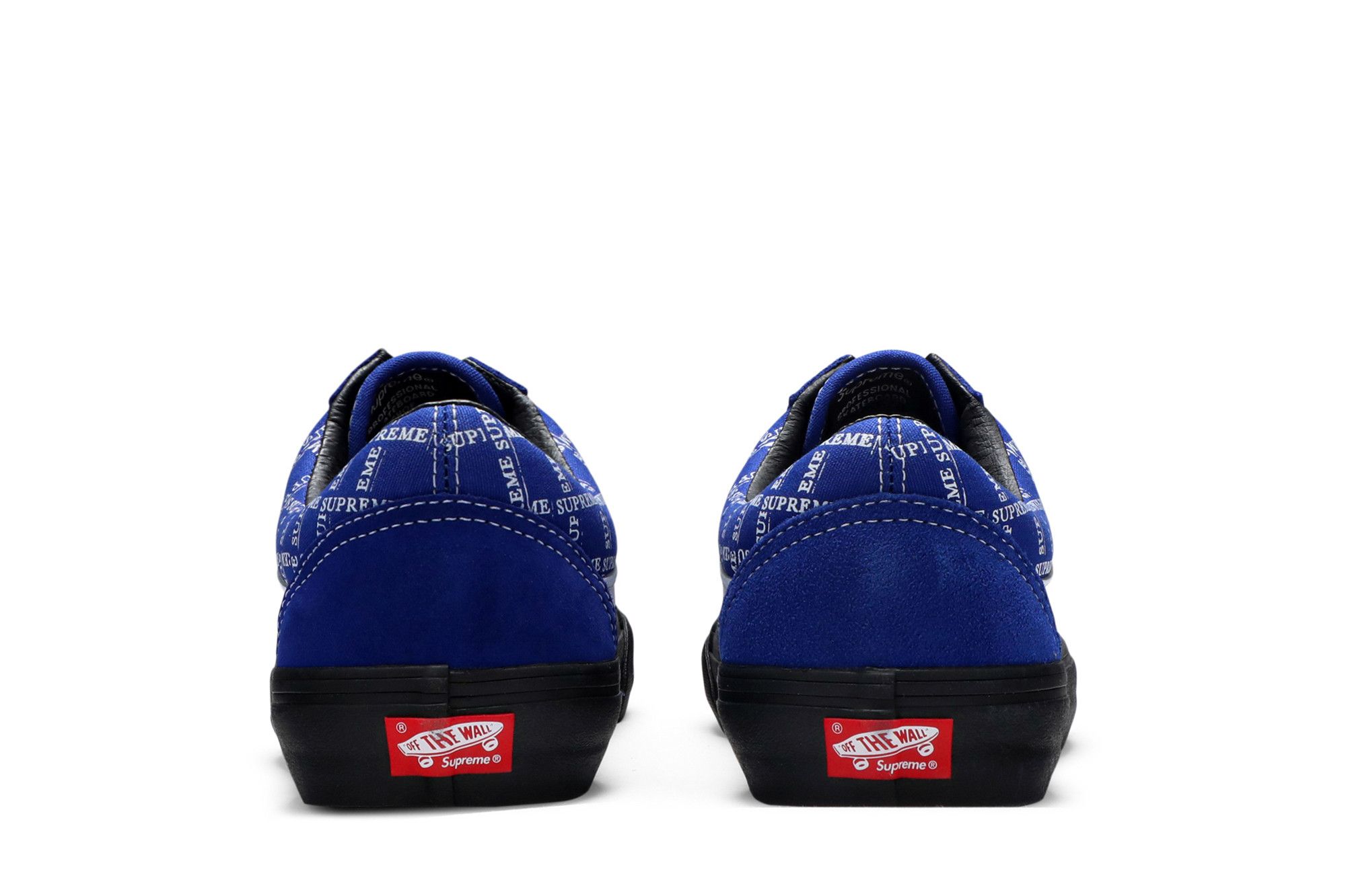 Buy Supreme x Vans Old Skool Pro 'Logo Pattern - Royal
