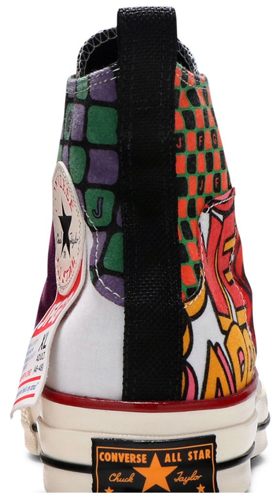 Converse Joe Freshgoods x Chuck 70 High JFG Graphic Tee Collage