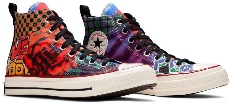 Converse Joe Freshgoods x Chuck 70 High JFG Graphic Tee Collage