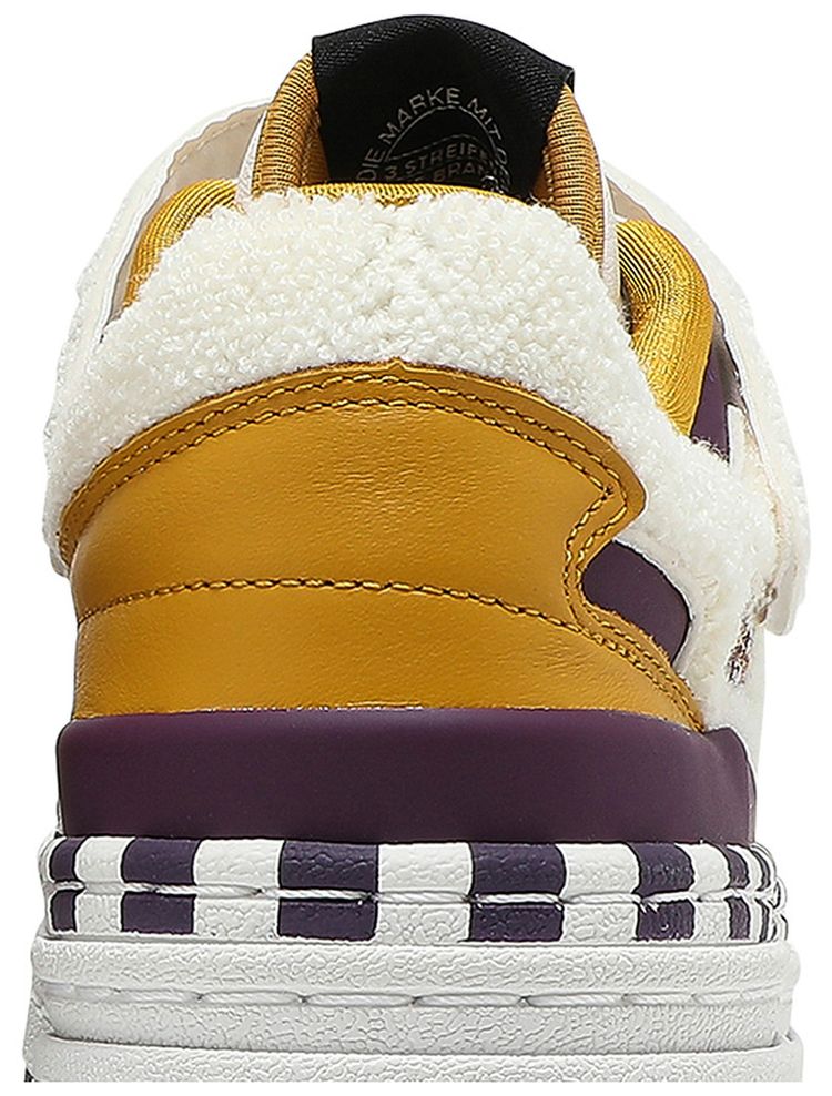 Girls Are Awesome x adidas Wmns Triple Platforum Low White Purple Beauty