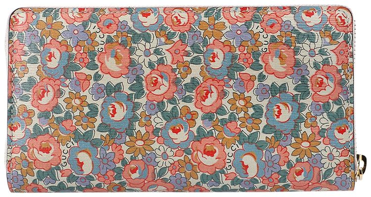 Gucci Liberty Flora Logo Wallet Multicolor