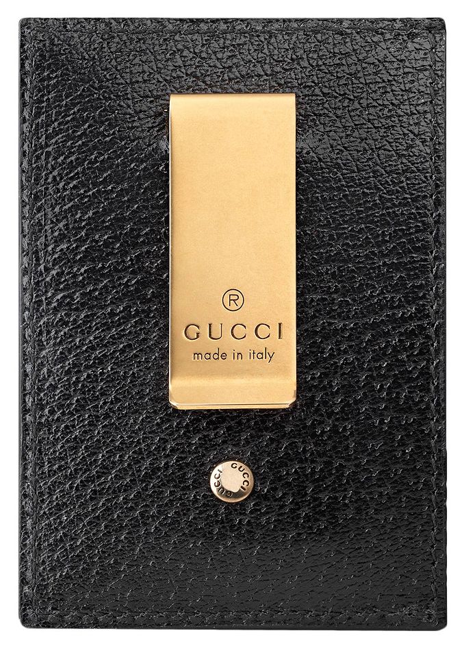 Gucci GG Marmont Money Clip Black