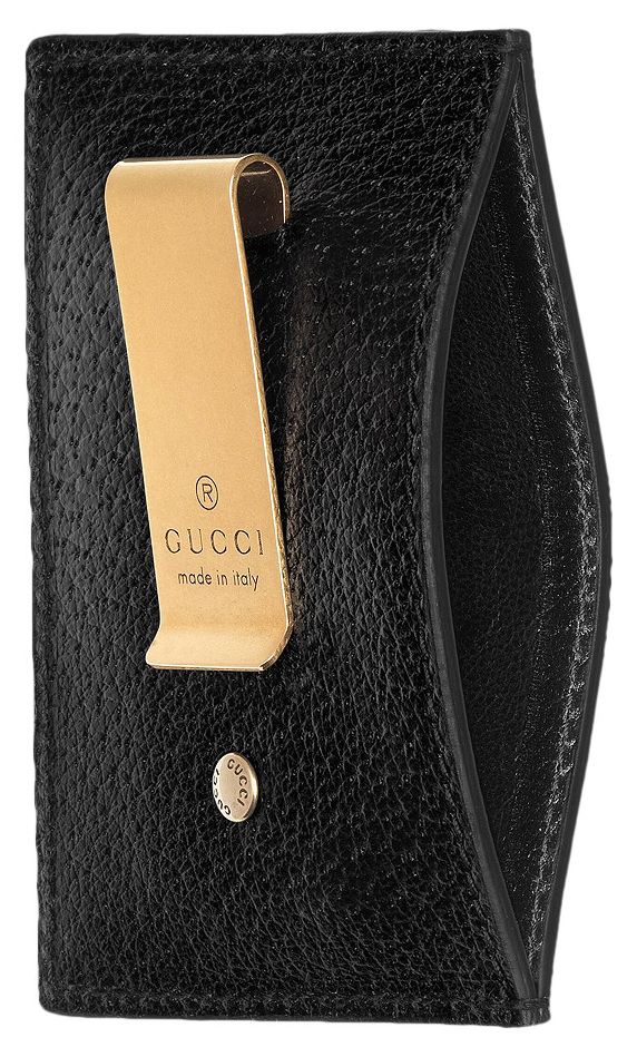 Gucci GG Marmont Money Clip Black