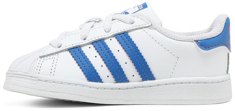 Adidas Superstar Infant White Orange