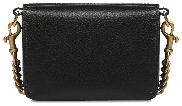 Balenciaga Logo Wallet On Chain Black