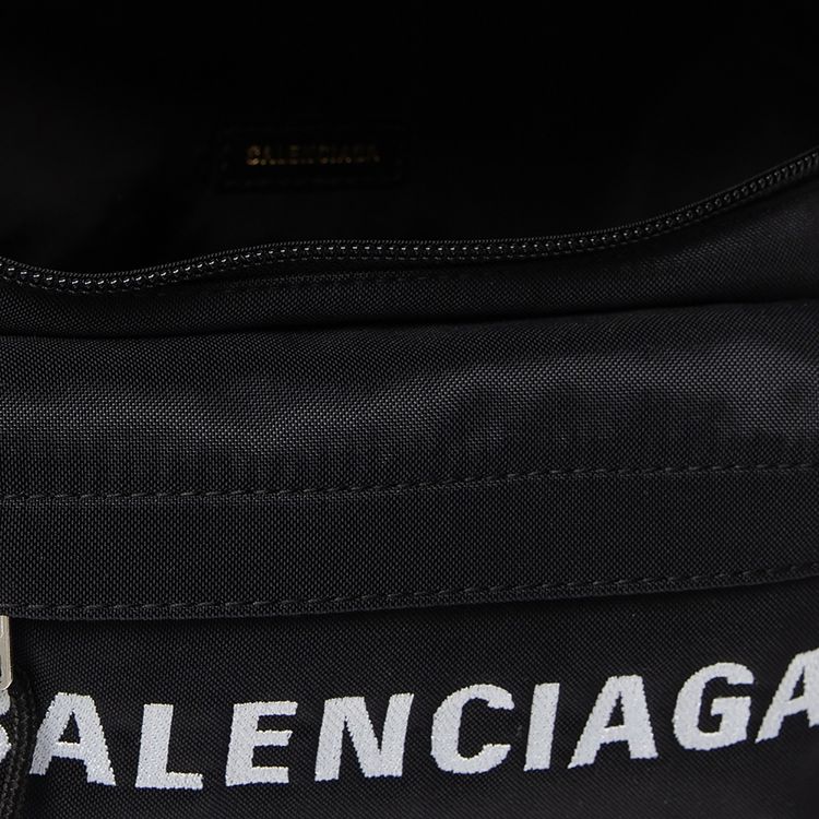 Balenciaga Wheel Belt Bag Black