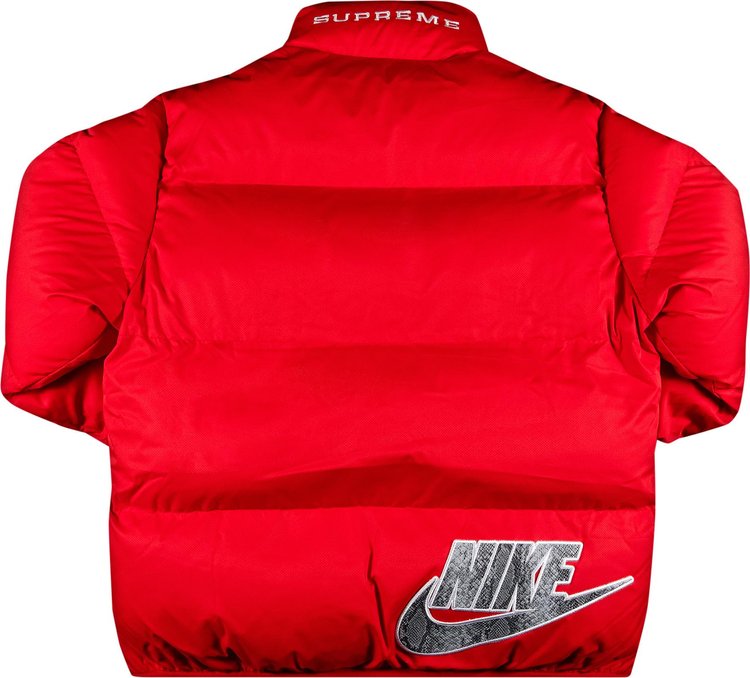 Supreme x Nike Reversible Puffy Jacket Red