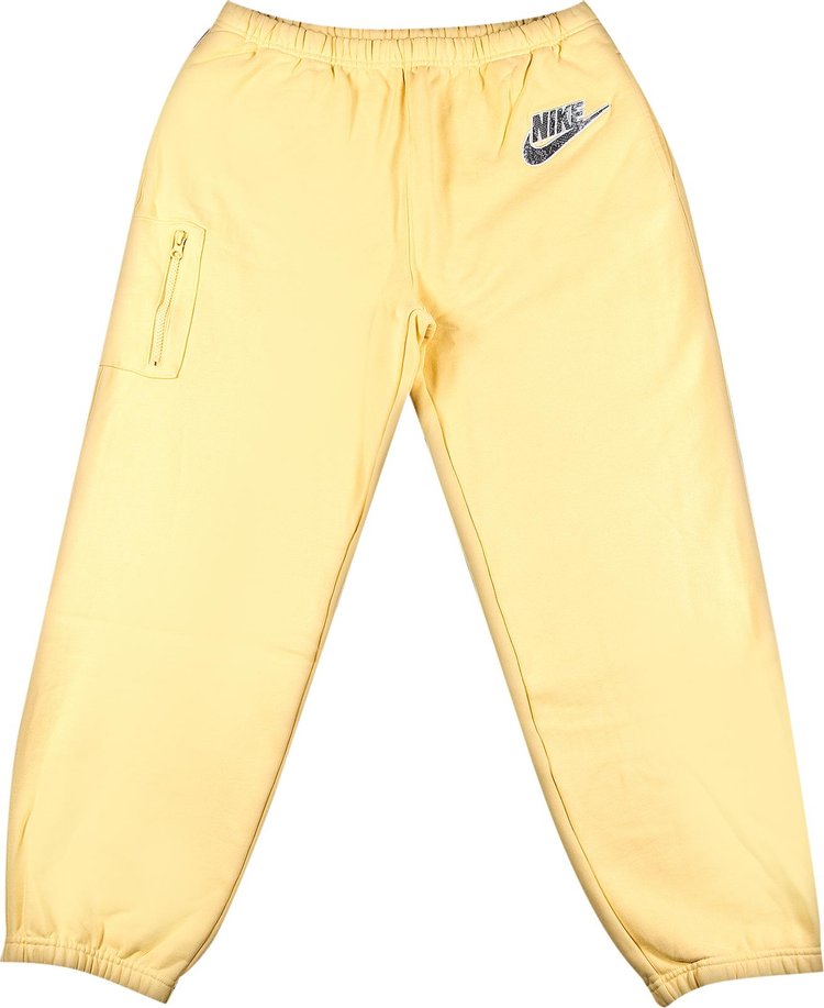 Supreme x Nike Cargo Sweatpant Pale Yellow