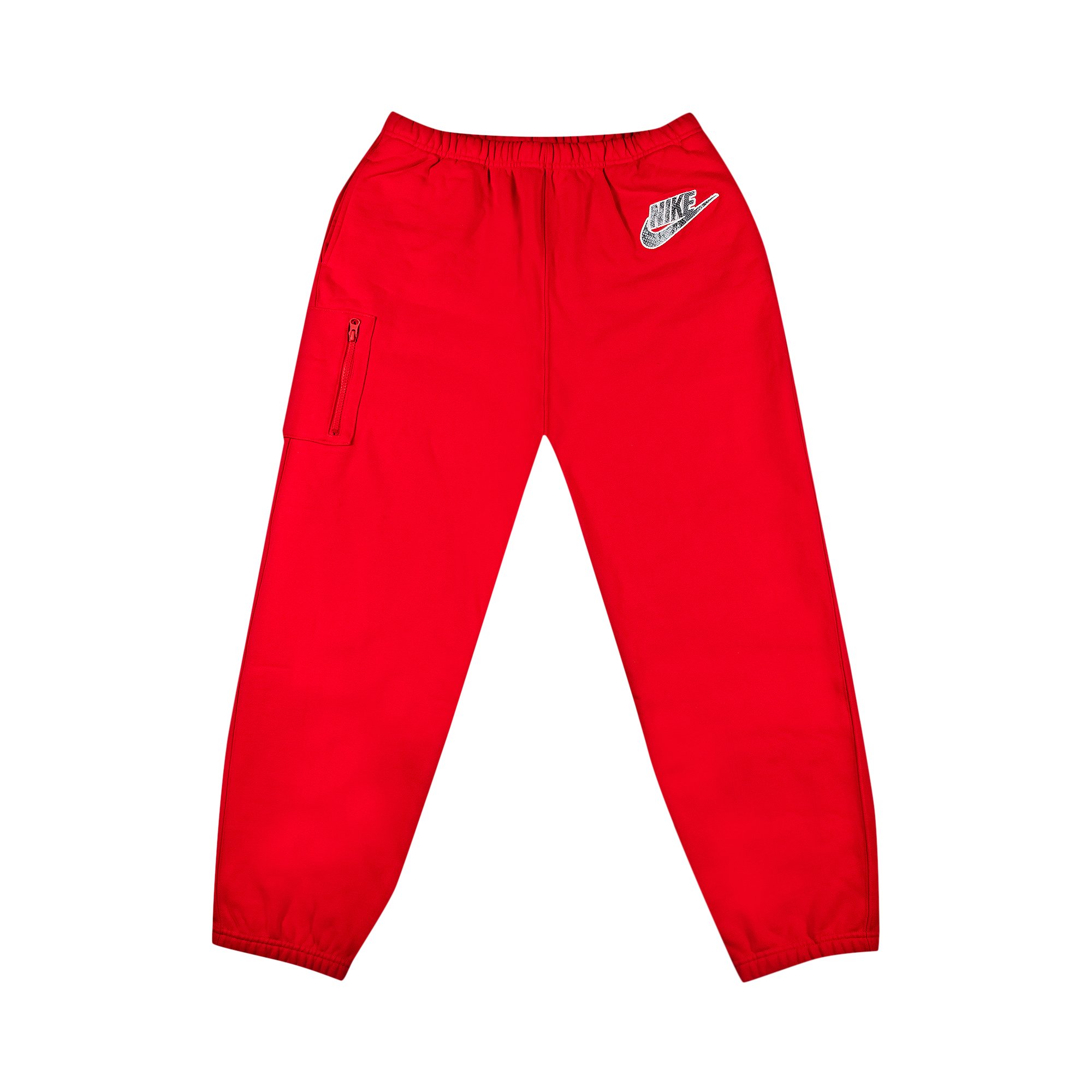 Supreme x Nike Cargo Sweatpant 'Red'