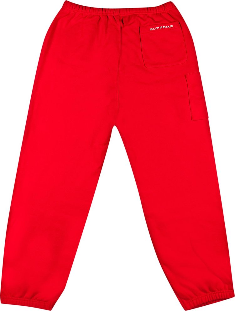 Supreme x Nike Cargo Sweatpant Red