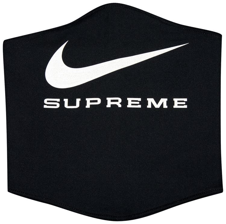 Supreme x Nike Neck Warmer Black