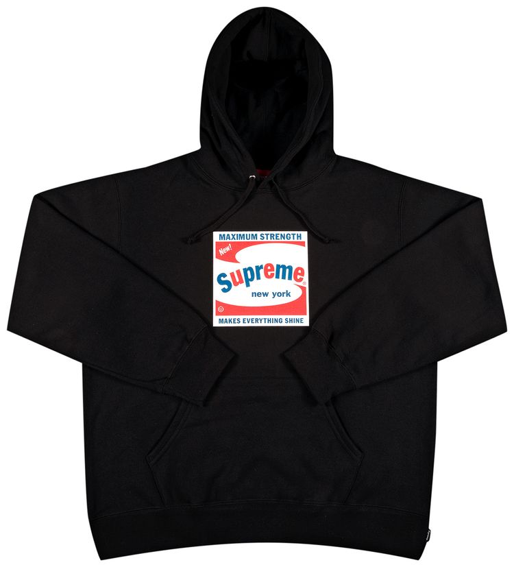 Supreme Shine Hooded Sweatshirt Black