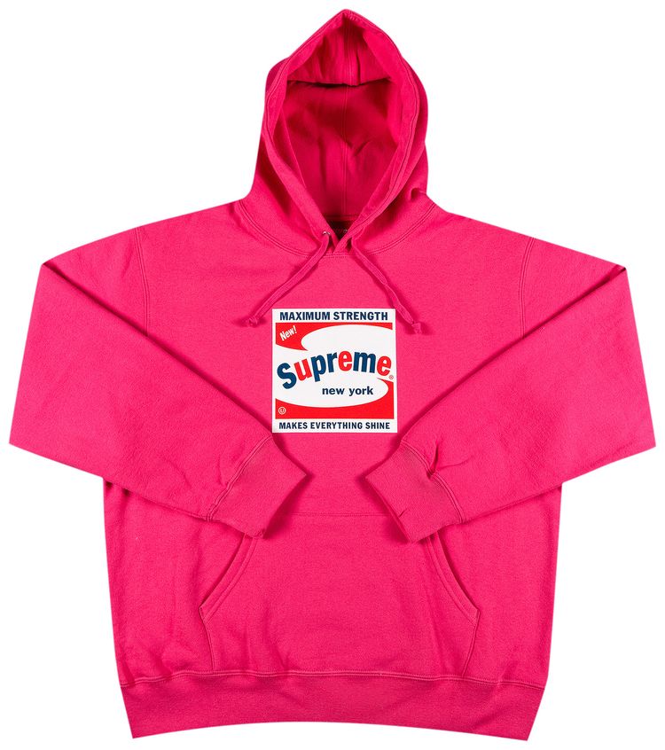 Supreme Shine Hooded Sweatshirt Magenta