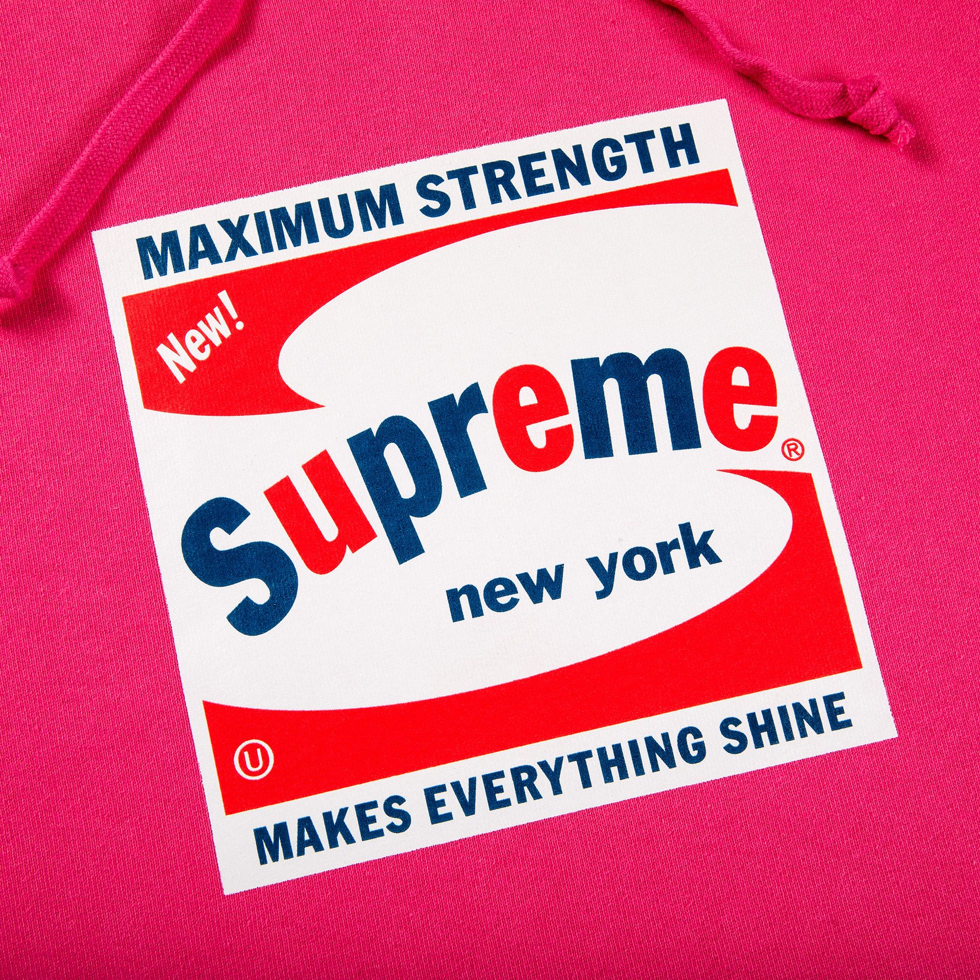 Size xl Supreme Shine Hooded Sweatshirt 'Magenta'