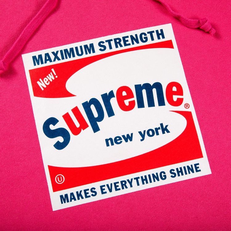 Supreme Shine Hooded Sweatshirt Magenta