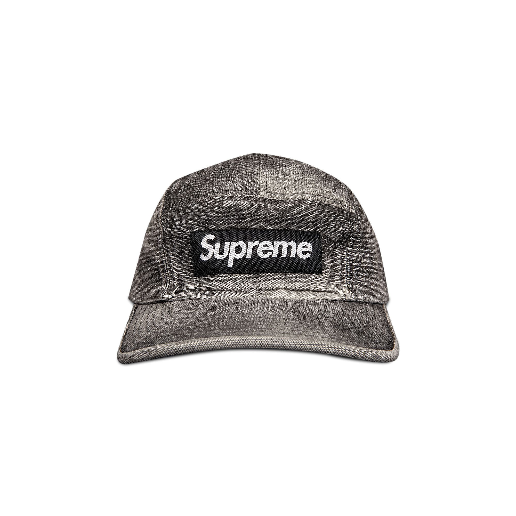 注目 Cap Camp Canvas Spray Supreme Buy 'Black' GOAT | BLACK SS21H18 - 帽子