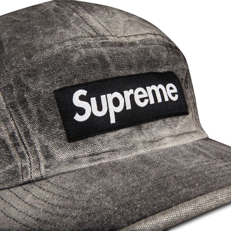 Supreme Spray Canvas Camp Cap Black
