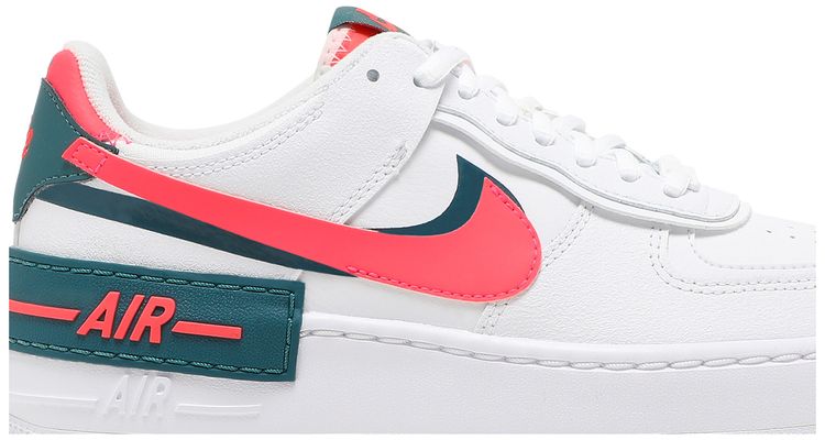 Nike Wmns Air Force 1 Shadow White Solar Red