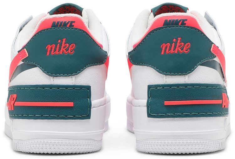 Nike Wmns Air Force 1 Shadow White Solar Red