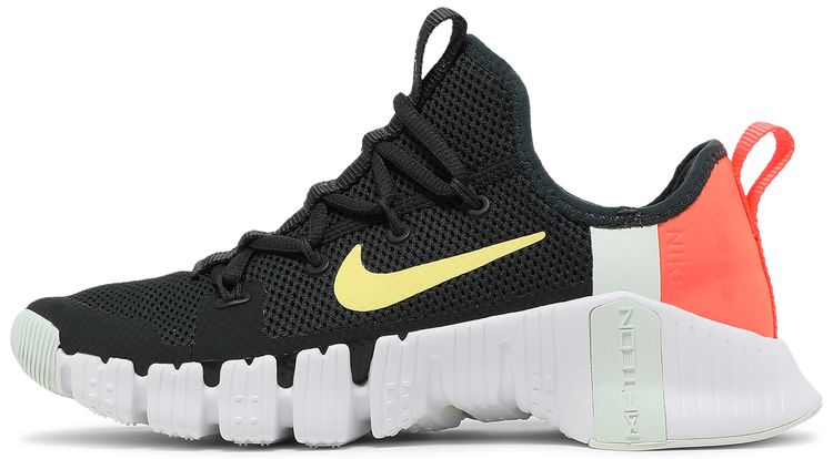 Nike Wmns Free Metcon 3 Black Bright Mango