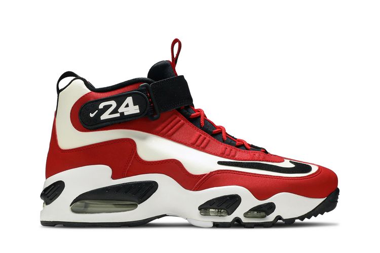 Air Griffey Max 1 White/Black-Varsity Red