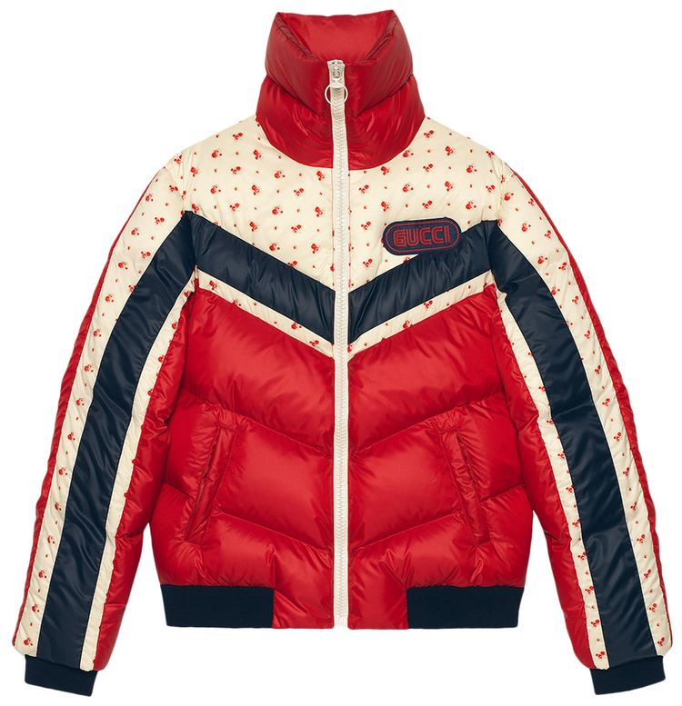 Gucci Down Jacket Red
