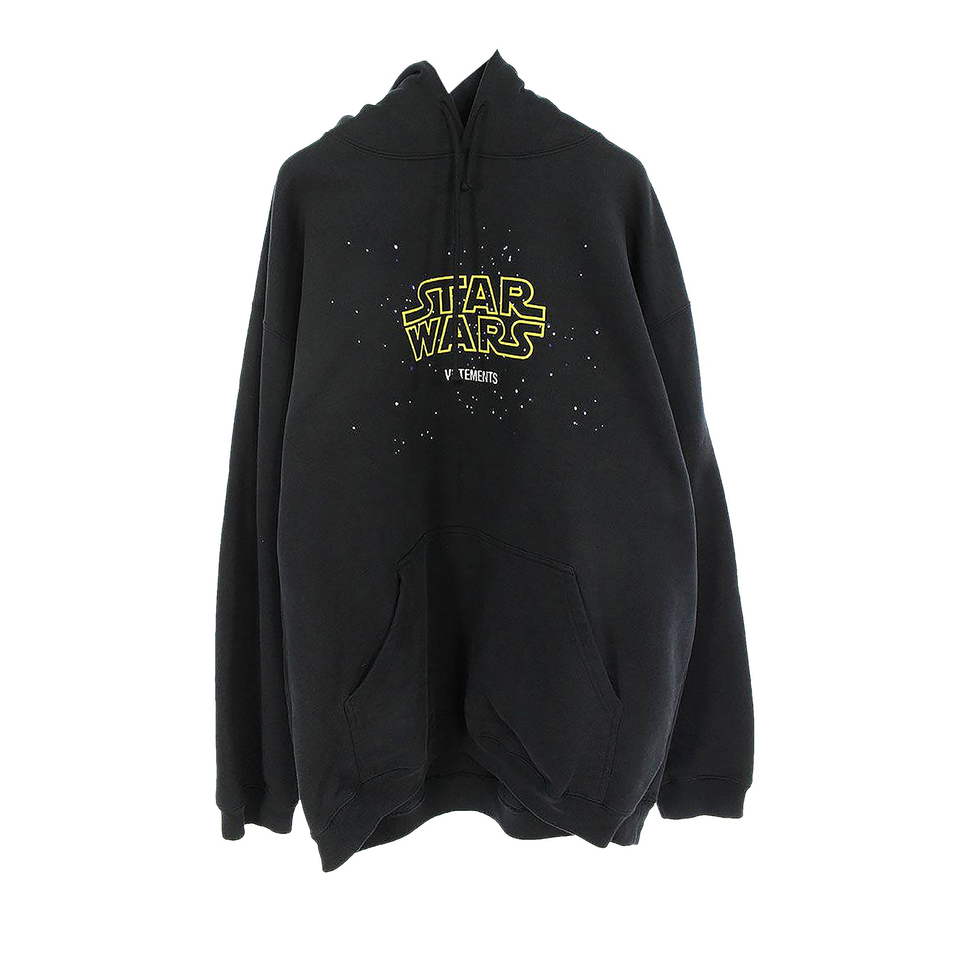 Buy Vetements x Star Wars Logo Episode Hoodie 'Black/Multicolor ...