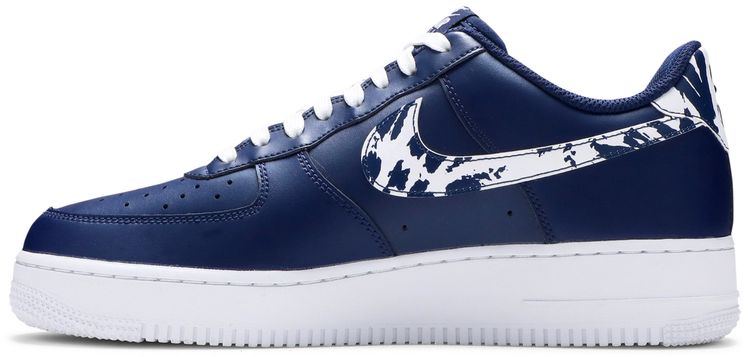 Nike Air Force 1 Low Camo Swoosh   Blue Void