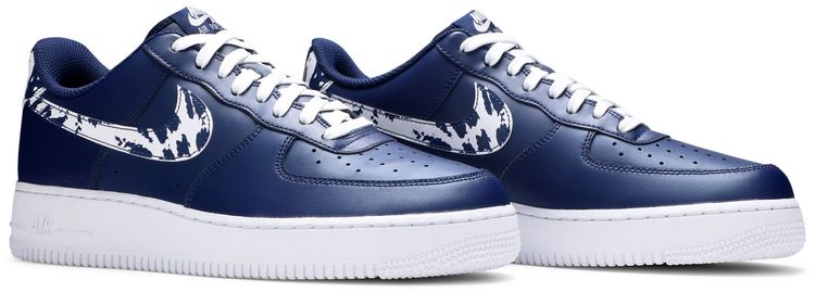 Nike Air Force 1 Low Camo Swoosh   Blue Void