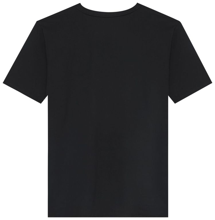 Saint Laurent Rock Band Print Tee NoirNatural