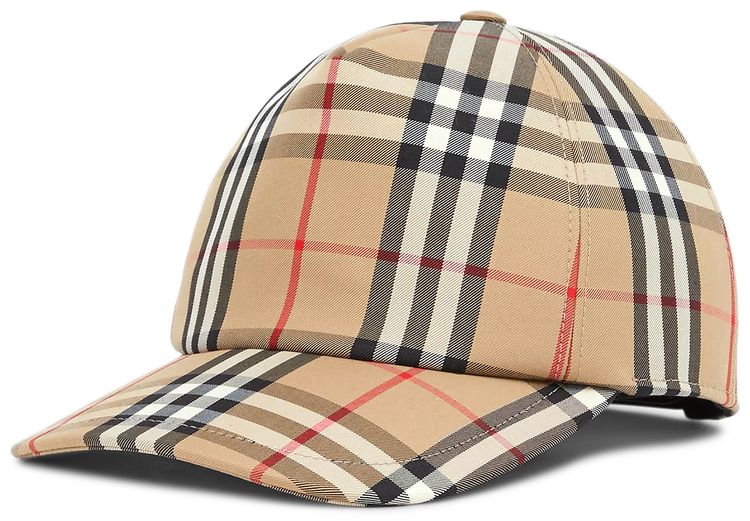 Burberry Vintage Check Skip Cap Archive Beige