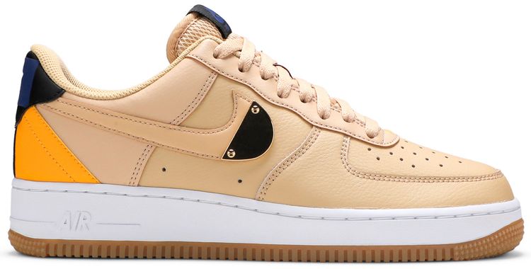 NBA x Nike Air Force 1 07 LV8 Sesame University Gold