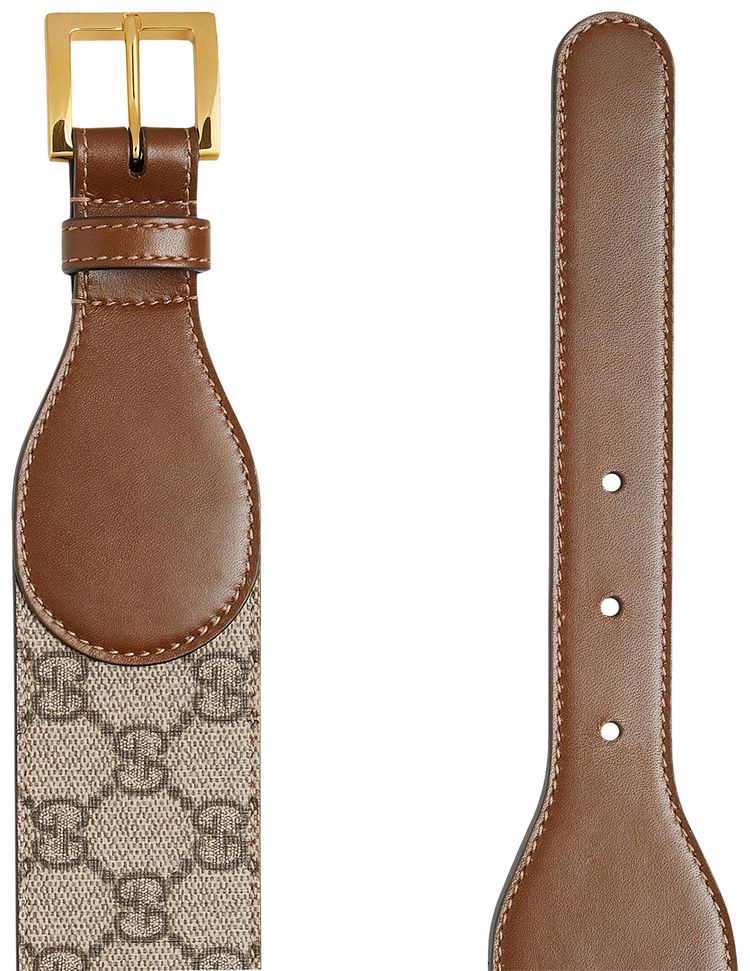 Gucci Leather Horsebit Belt Brown SugarEbony