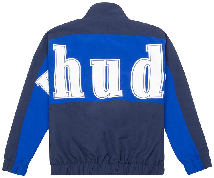 Rhude Vintage Logo Windbreaker BeigeBlack