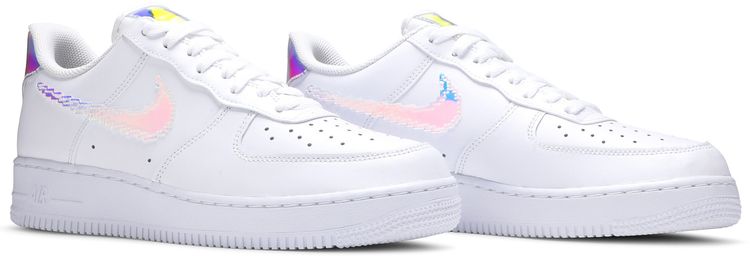 Nike Air Force 1 Low Iridescent Pixel   White