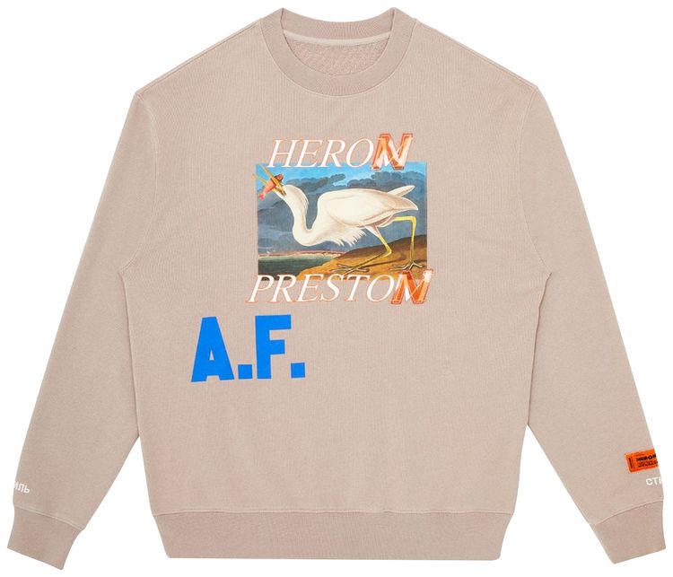 Heron Preston Heron Af Crew Taupe