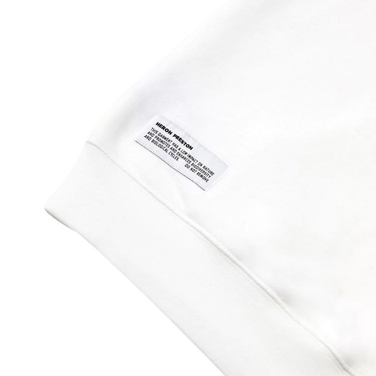 Heron Preston Logo Hoodie WhiteBlue