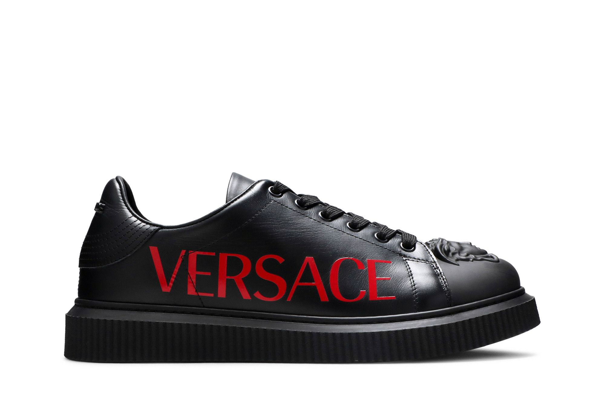 Buy Versace Medusa Low Logo Print Black DSU6987 D1VSG KNR GOAT