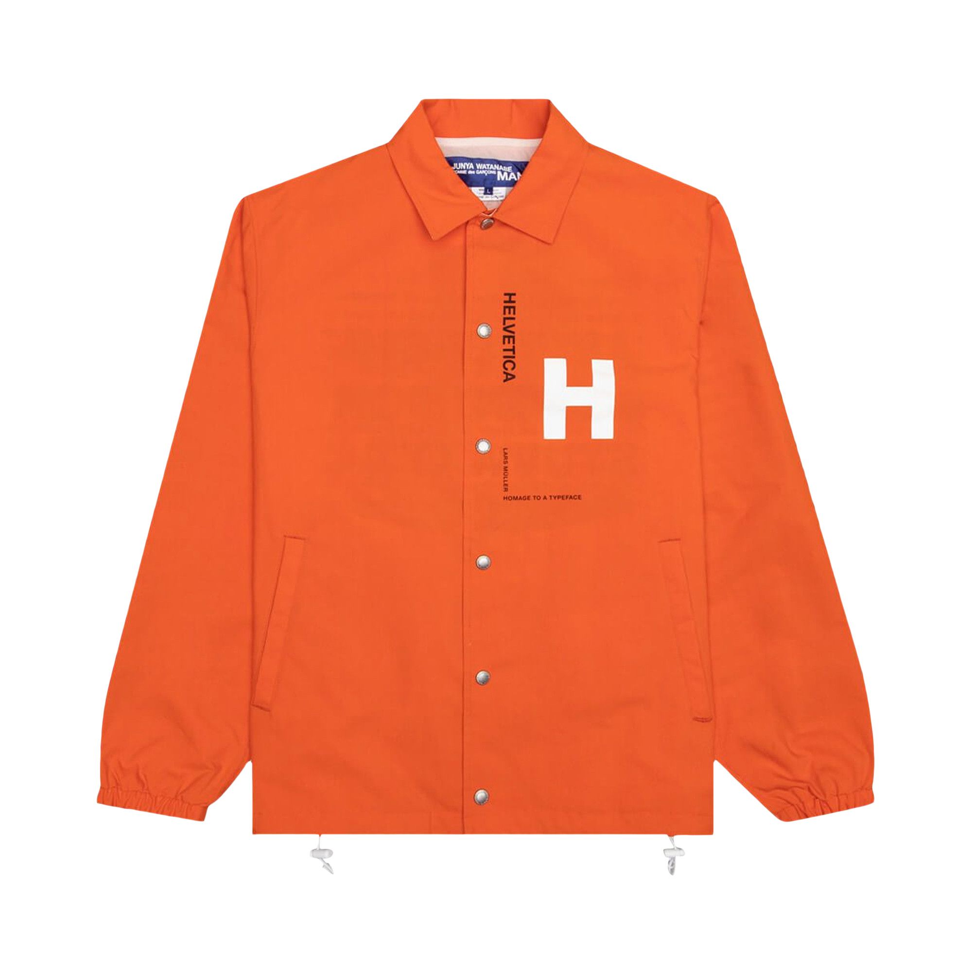 Buy Junya Watanabe MAN Helvetica Reversible Blouson 'Orange/Black