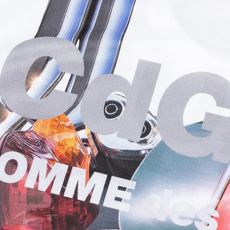 Comme des Garcons Homme Plus Road Glide Tee WhiteMulti