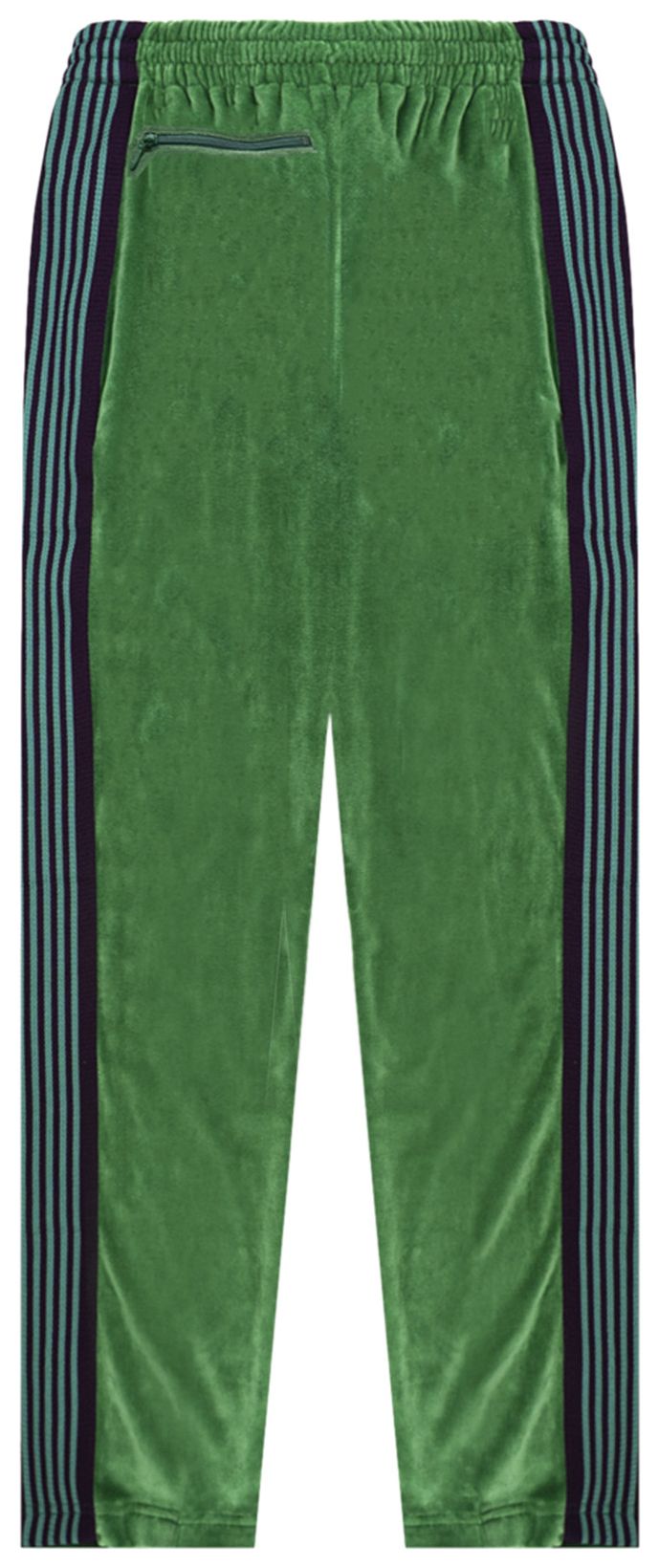 Needles Velour Track Pant Green
